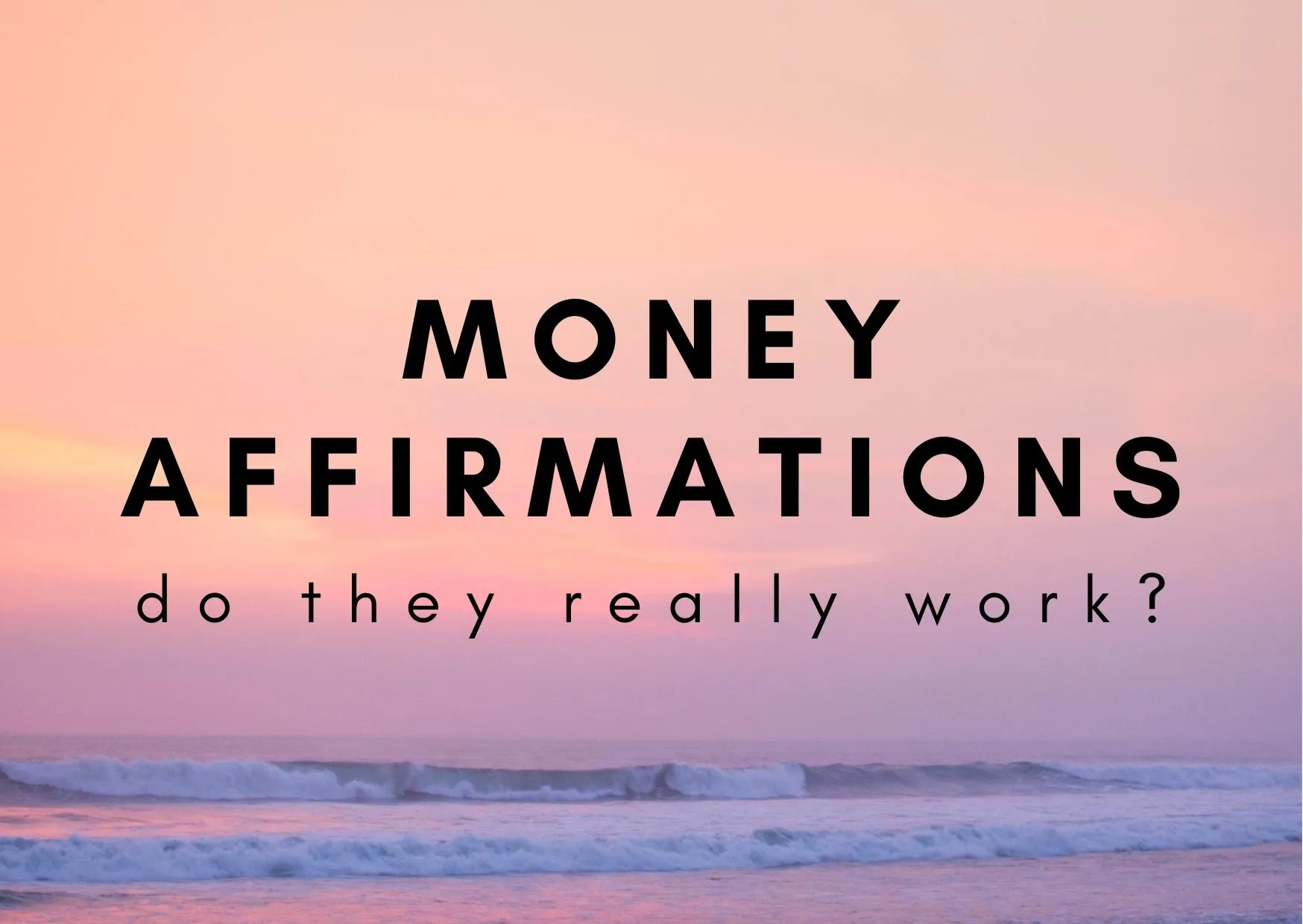 Money Mindset Affirmations